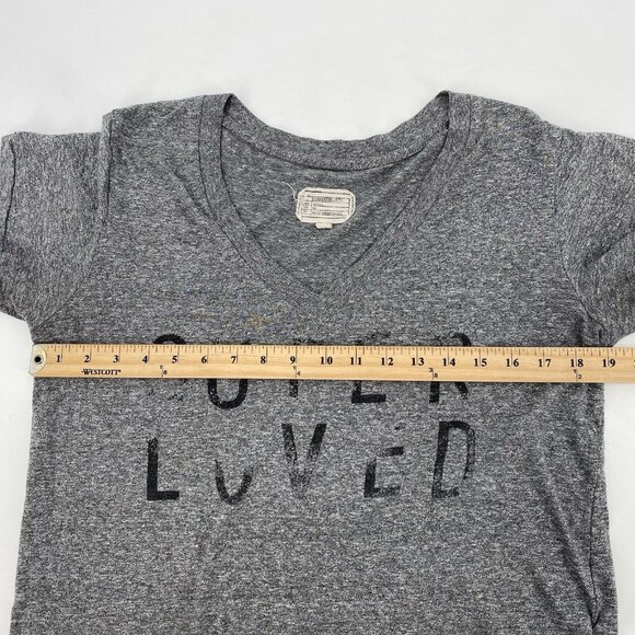 Current Elliott V Neck Soft Super Loved T Shirt Size 1 Small - Picture 8 of 10